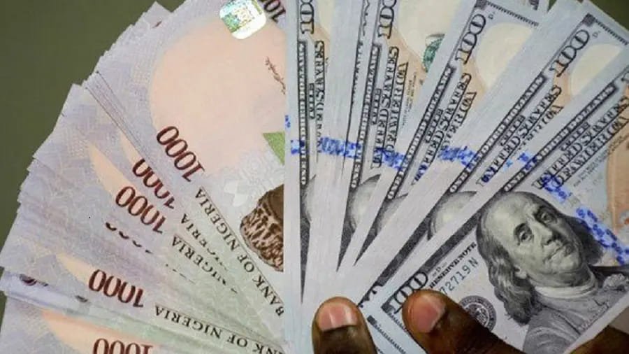 Naira value rises sharply against US dollar, reaching its highest level in 15 months.