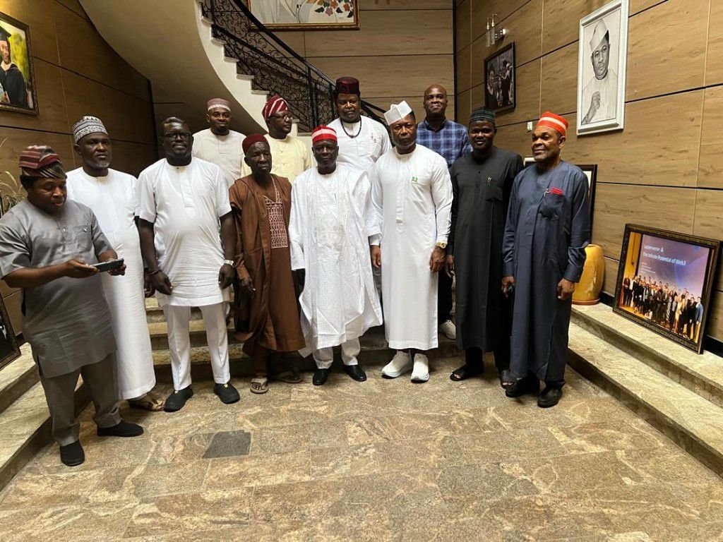 Osita Offor Joins Atiku Abubakar, Buba Galadima, Rabiu Kwankwaso, Other Leaders in a Condolence Visit to Tein Jack-Rich