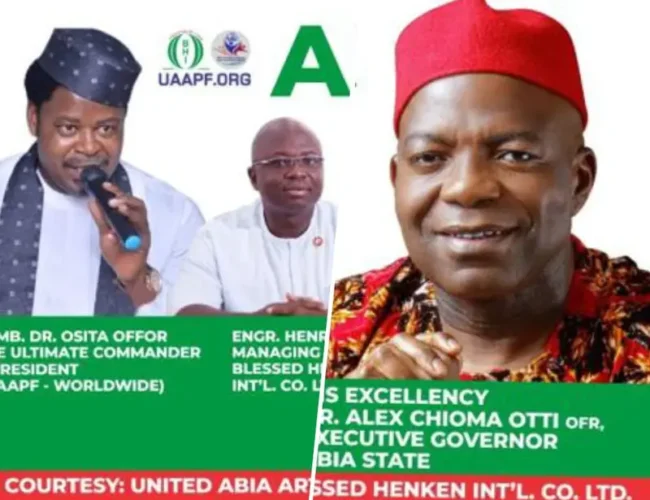 Amb.Dr Osita Offor Sends Christmas Message to Abians — Calls for Unity, Support for Abia Arise & Alexottimania 2O27