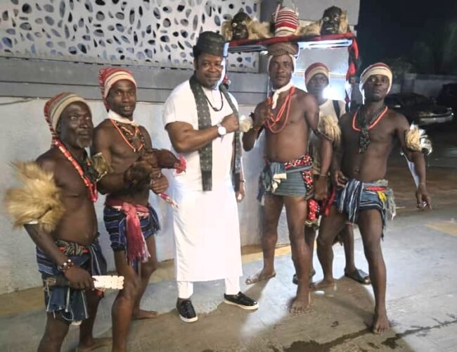 Amb Dr. Osita Offor, De Ultimate Commander, Honoured With Ebube Mba Award at Ohafia Hall of Fame