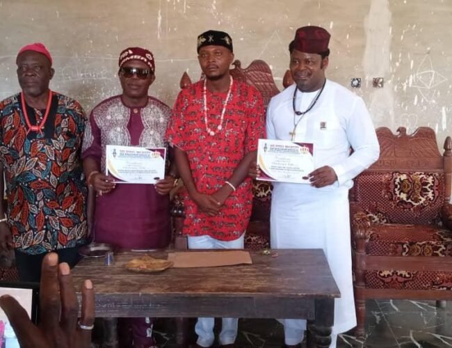 Historic Moment of Honour For Amb. Osita Offor’s Meritorious Service in Nneato Ancient Kingdom