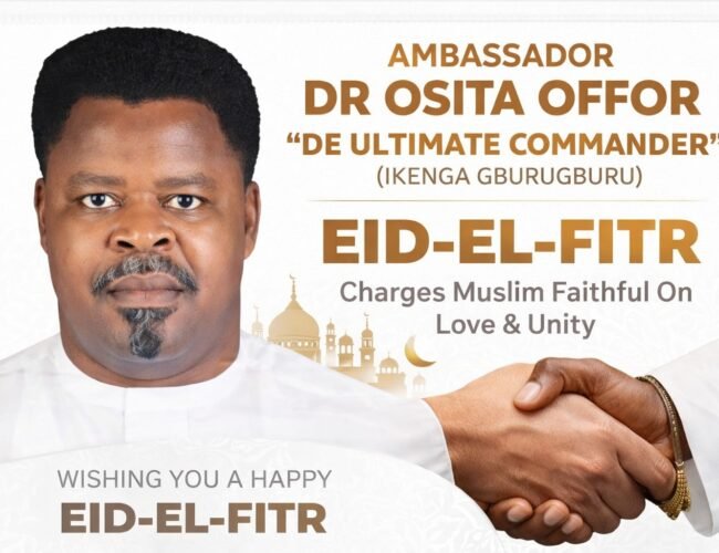 EID-EL-FITR: Ultimate Commander Charges Muslim Faithful On Love & Unity