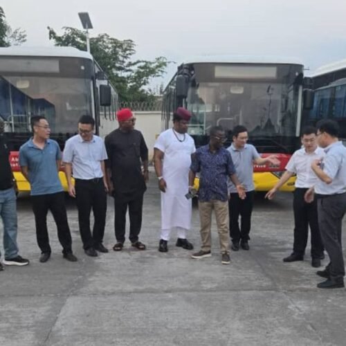 Yutong Delegation Amazed by Gov. Otti’s Infrastructure Projects During Tour of Abia’s Innovative Public Transport Led by Dr. Ukaegbu