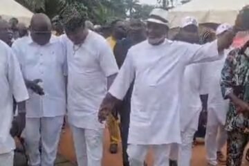 Honouring Late Ogoma Lilian Kelechukwu: Amobi Ogah, Mayor Sunday Afurobi Console Amb. Dr. Osita Offor, Exemplify Leadership With Compassion