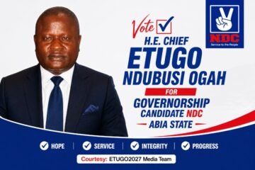 Etugo Ndubuisi Ogah: Confident of Victory Over All Gubernatorial Candidates in 2027