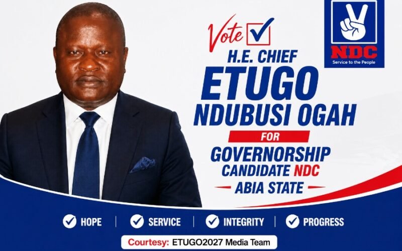 Etugo Ndubuisi Ogah: Confident of Victory Over All Gubernatorial Candidates in 2027