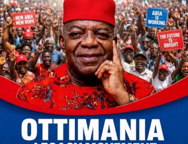 Governor Otti 2027: OTTIMANIA Legacy Movement Rallies Volunteers for Statewide Campaign Expansion