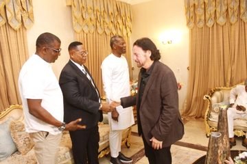 NIPR and Partners, Treat Global Alliance President To a Dinner Hosted By United Nigeria Airlines CEO.